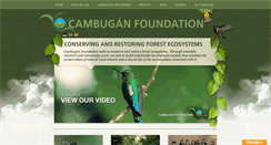 Desktop Screenshot of cambugan.org