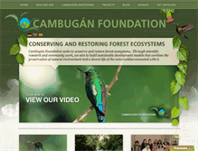 Tablet Screenshot of cambugan.org